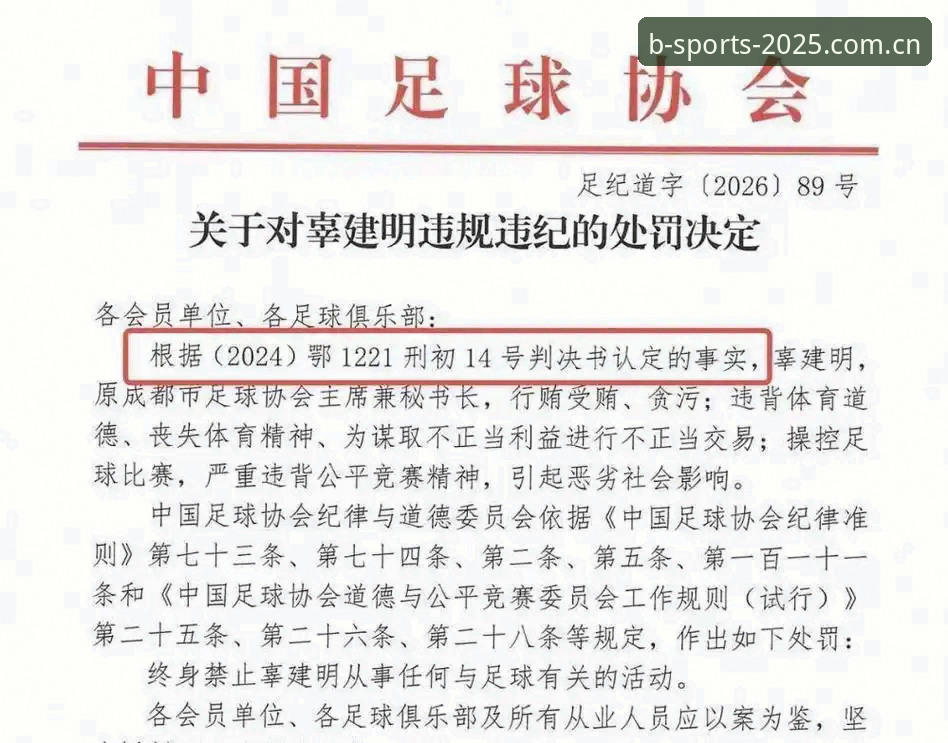 足协第三批禁足名单深度评测：B体育平台数据视角下的行业清算与公信力重建